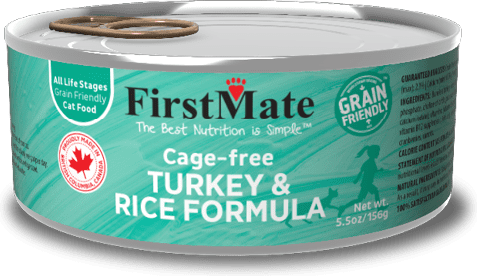 FirstMate Cage-free Turkey & Rice Formula
